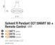 Подвесной светильник Azzardo SOLVENT 60, Grey