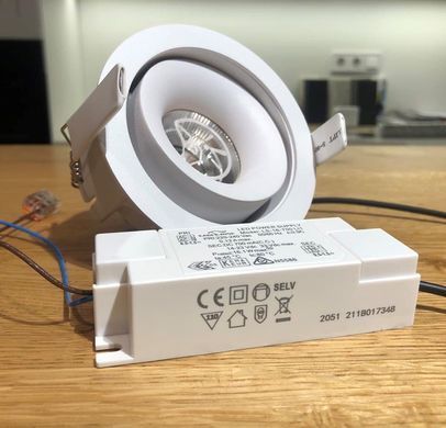 Врізний точковий світильник LED DA-6490BR-WW - Decolight