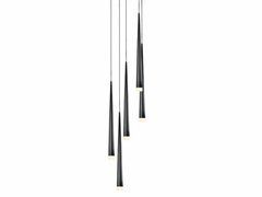 Подвесной светильник Azzardo MD1220A-5BK STYLO 5 black (AZ0119) - Azzardo (Польша)