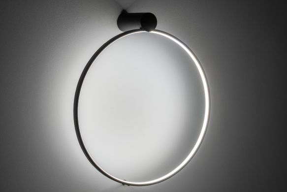 Настінно-стельовий світильник Nowodvorski CIRCOLO LED, 1x18W, 3000K, чорний - Nowodvorski (Польща)