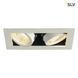Світильник SLV KADUX 2 LED SET, 115711, Білий, Чорний, Білий, Чорний
