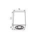 Точечный светильник Kanlux GORD DLP-50-B 25471