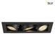 Світильник SLV KADUX 3 LED SET, 115720, Чорний, Чорний, Чорний