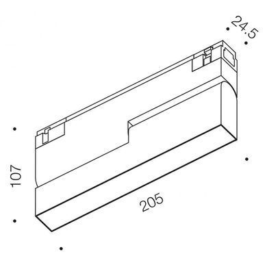 Трековий світильник LTX IN_LINE LINEA B 205 4000K - LTX (Польща)