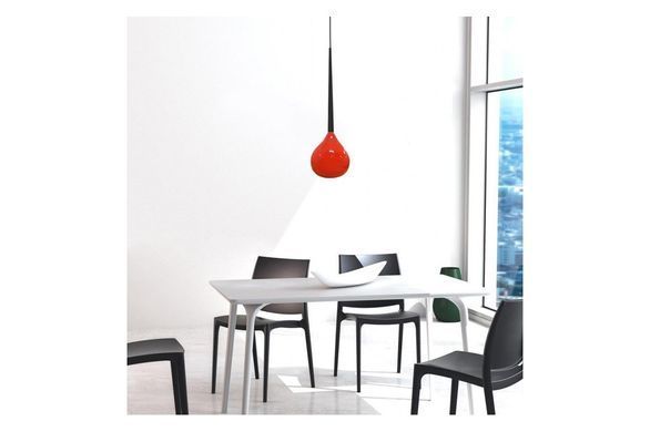 Подвесной светильник Azzardo MD1289-1RD AGA 1 pendant red (AZ1063) - Azzardo (Польша)