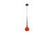 Подвесной светильник Azzardo MD1289-1RD AGA 1 pendant red (AZ1063), Черный, Красный