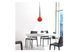 Подвесной светильник Azzardo MD1289-1RD AGA 1 pendant red (AZ1063), Черный, Красный