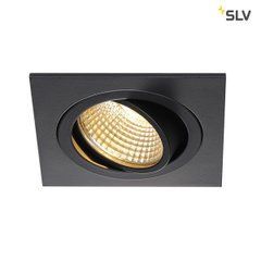 Врізний світильник SLV NEW TRIA 77, 2700К, Square Black - SLV (Німеччина)