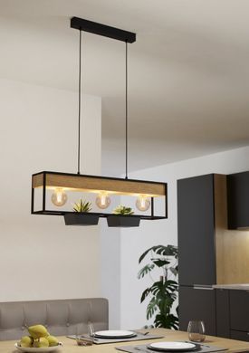 Подвесной светильник Eglo LIBERTAD 1 Black - Eglo (Австрия)