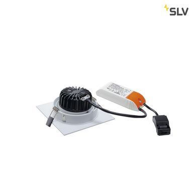 Врезной светильник SLV NEW TRIA 110, 3000К, Square White - SLV (Германия)