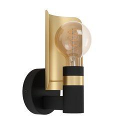 Настінний світильник Eglo HAYES Black/Gold - Eglo (Австрія)