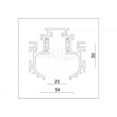 Шина магнитная ZARlight 033392B GALAXY-TRIMLESS 23A - ZARlight