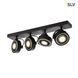 Спот SLV KALU 4 Black