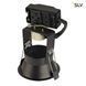 Точечный врезной светильник SLV HORN Round, black