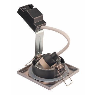 Врезной точечный светильник SLV DOLIX OUT QPAR51, square, chrome - SLV (Германия)