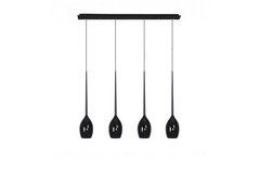 Подвесной светильник Azzardo MD1288B-4BL IZZA 4 pendant black (AZ0100) - Azzardo (Польша)