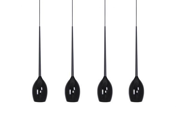 Підвісний світильник Azzardo MD1288B-4BL IZZA 4 pendant black (AZ0100) - Azzardo (Польща)