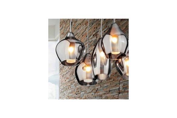 Подвесной светильник AZzardo Amber Milano AZ0722 chrome - Azzardo (Польша)