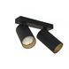 Світильник Nowodvorski MONO II BLACK/GOLD PL, Чорний, Чорний, Чорний