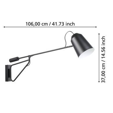 Настенный светильник Eglo LORETO 1 Black/White - Eglo (Австрия)