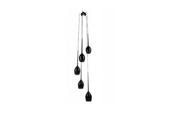 Подвесной светильник Azzardo MD1288A-5BL IZZA 5 pendant black (AZ0312) - Azzardo (Польша)