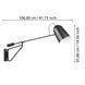 Настенный светильник Eglo LORETO 1 Black/White