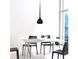 Підвісний світильник Azzardo MD1289-1BK AGA 1 pendant black (AZ1061), Чорний, Чорний