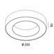 Світильник стельовий накладний LTX RING S (02.2500.14.930.WH)