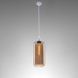 Подвесной светильник Imperium light Vase, серебро/медовый