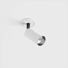 Врезной точечный светильник LTX NANO TUB S TRIM, D30mm, Н60mm, 3000K - LTX (Польша)