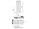 Подвесной светильник Azzardo MD1220B-3BK STYLO 3 black (AZ0118), Черный, Черный