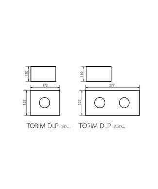 Точковий світильник Kanlux TORIM DLP-50 - Kanlux (Польща)