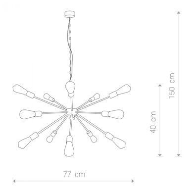 Люстра Nowodvorski Rod 9733 - Nowodvorski (Польша)