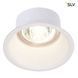 Точечный врезной светильник SLV HORN Round, white
