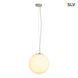 Підвісний світильник SLV ROTOBALL 40, Silver/White