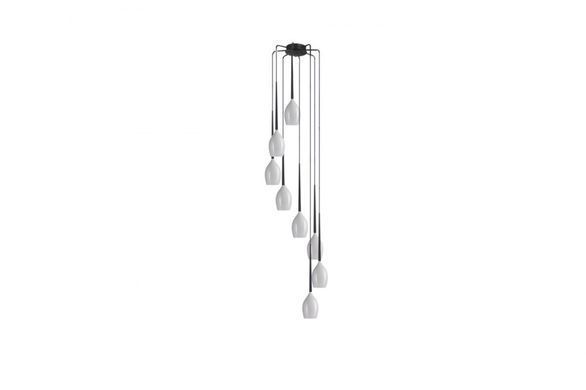 Подвесной светильник Azzardo MD1288A-8W IZZA 8 pendant white (AZ0160) - Azzardo (Польша)