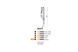 Подвесной светильник Azzardo MD1288A-8W IZZA 8 pendant white (AZ0160), Черный, Белый