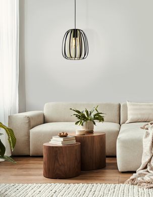Подвесной светильник Eglo ENCINITOS 1 Black/Gold - Eglo (Австрия)