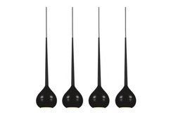Подвесной светильник Azzardo MD1289-4BK AGA 4 pendant black (AZ1067) - Azzardo (Польша)