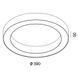 Світильник стельовий накладний LTX RING M (02.3900.25.930.WH)