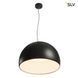 Підвісний світильник SLV BELA 60 LED, black / white
