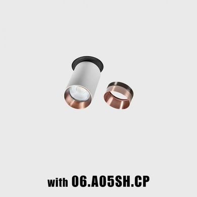 Врезной точечный светильник LTX TUB M INT, D52mm, L90mm, H124mm, 4000K - LTX (Польша)