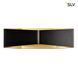 Светильник настенный SLV BIG CARISO WL-2, black/brass