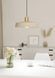 Подвесной светильник Eglo VALDIOLA 1 Beige/Brass