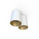 Точковий світильник Nowodvorski EYE TONE II WHITE/GOLD PL, Білий, Білий