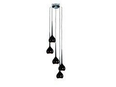 Подвесной светильник Azzardo MD1289-5BK AGA 5 pendant black (AZ1070) - Azzardo (Польша)