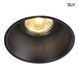 Точечный врезной светильник SLV HORN-T, black