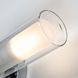 Подсветка для зеркала WL 106 wall light, Хром, Хром, Белый, Прозрачный