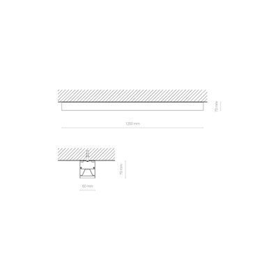Линейный светильник Nowodvorski Cl Office Pro 120, 31W, 3000K - Nowodvorski (Польша)