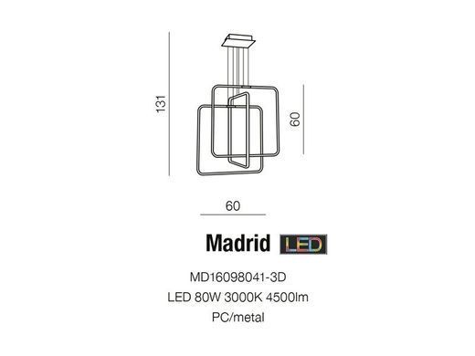 Люстра AZzardo MADRID AZ2468 - Azzardo (Польща)